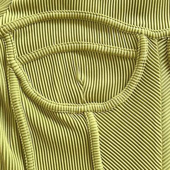 Anthropologie Blue Tassel Long-Sleeve Ribbed Corset Top NWOT - Picture 11 of 13